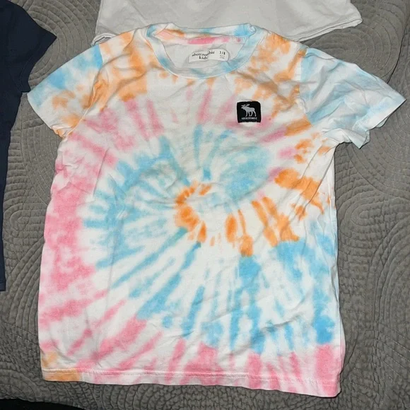 Abercrombie kids short sleeve shirt bundle size 7/8 - Picture 2 of 5